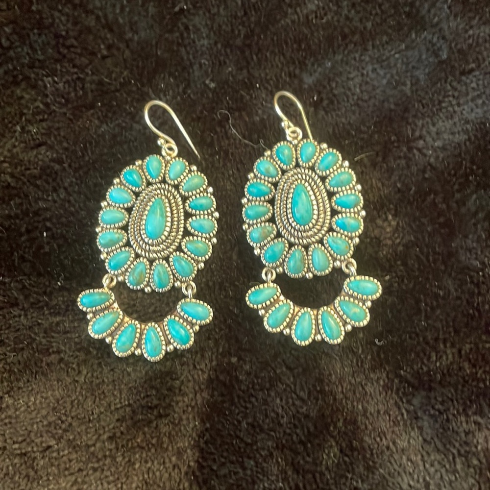 Stamped BBJ Designer 925 Sterling Earrings NWOT